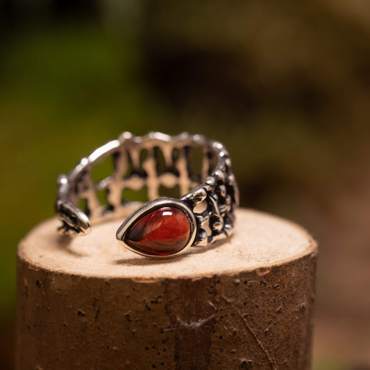 Silberring Draegen 925s Silber