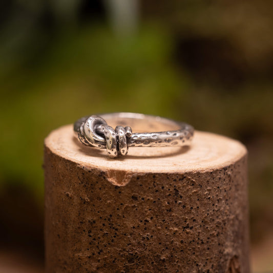 Silberring Knotra 925s Silber