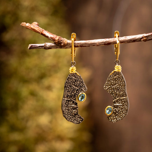 Hängeohrringe Noxara 925s Silber