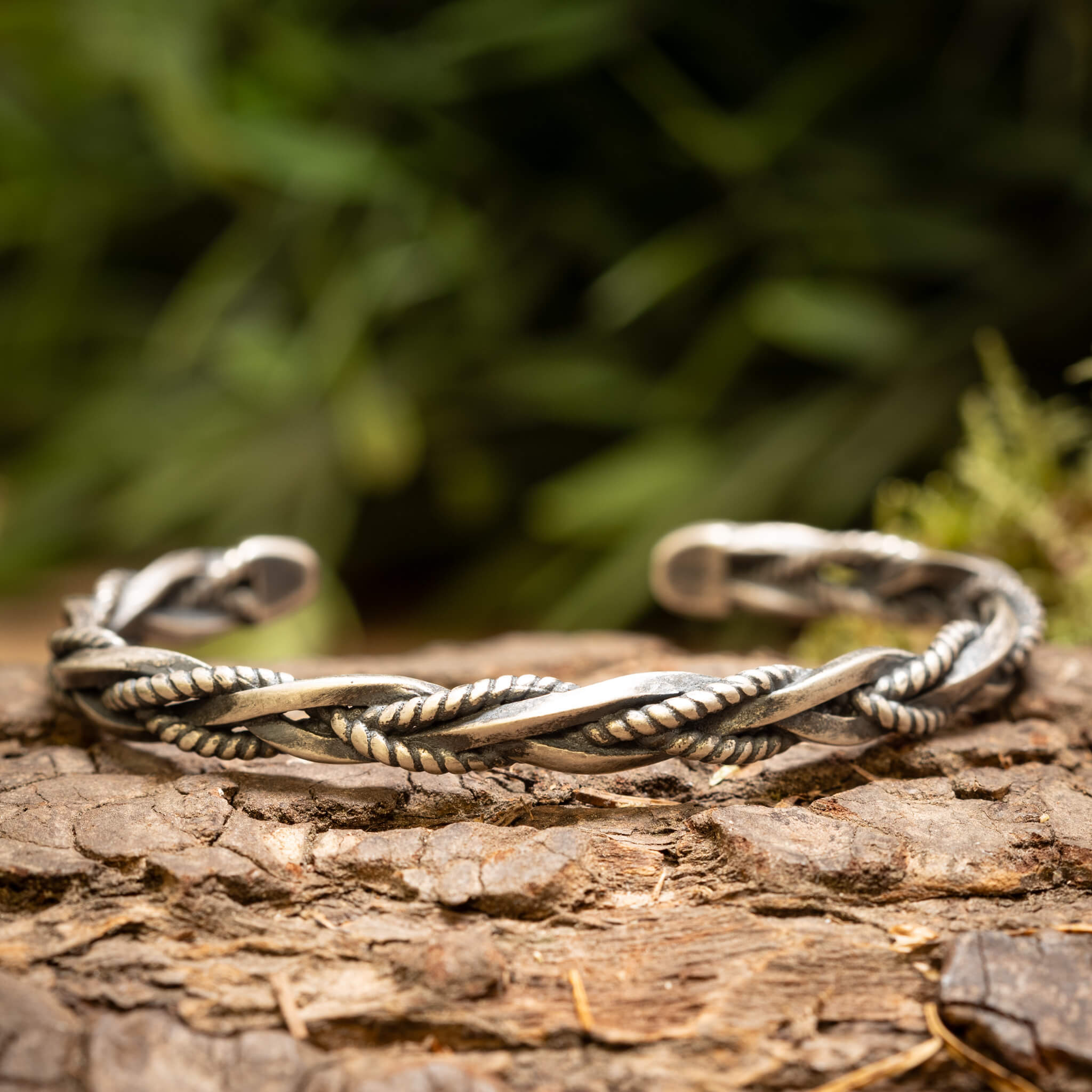 Armband Bangle Twined 925s Silber