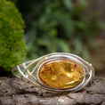 Bild in Galerie-Betrachter laden, Armband Bangle Bernstein Elarion 925s Silber
