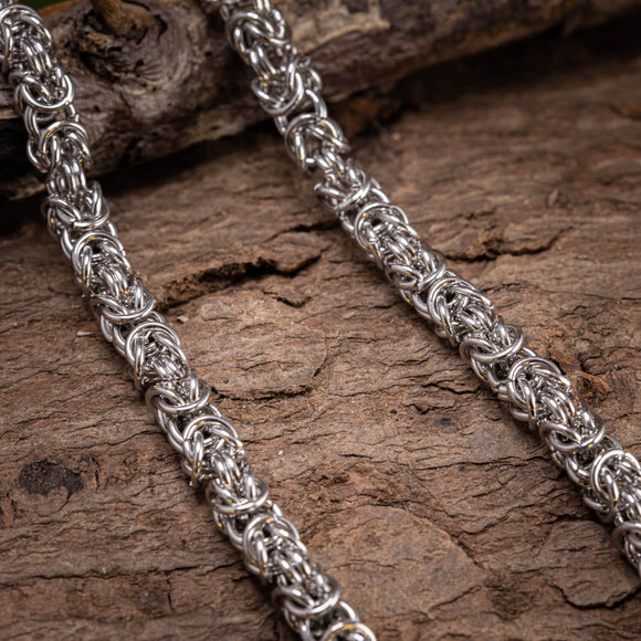 Halskette Königskette Stahl 6mm