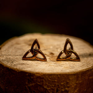 Ohrringe Keltischer Knoten Bronze