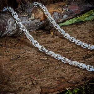 Halskette Ankerkette 925er Silber 5mm