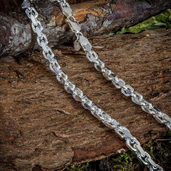 Halskette Ankerkette 925er Silber 5,5mm