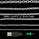 Halskette Ankerkette 925er Silber 5mm