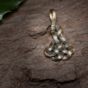Keltischer Knoten Anhänger Knoten Bronze