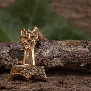 Thors Hammer Anima Anhänger Bronze