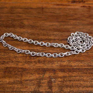 Halskette Ankerkette aus Stahl 5mm